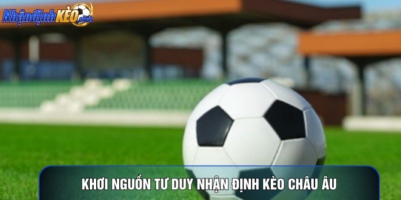 Khơi nguồn tư duy nhận định kèo châu Âu