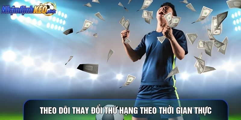 Theo dõi thay đổi thứ hạng theo thời gian thực